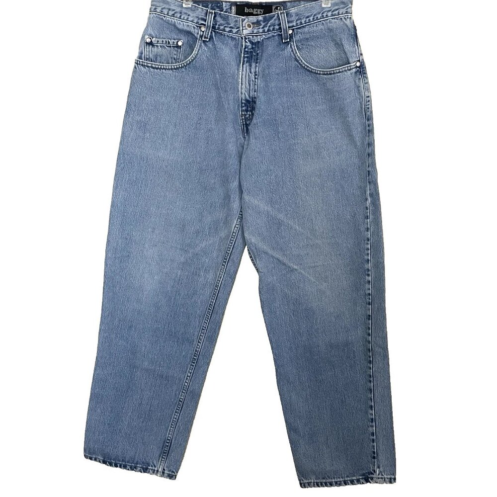 Levi's SilverTab Baggy Jeans Men's 34 x 32 (Actual 32x31) Y2K Vintage Skater